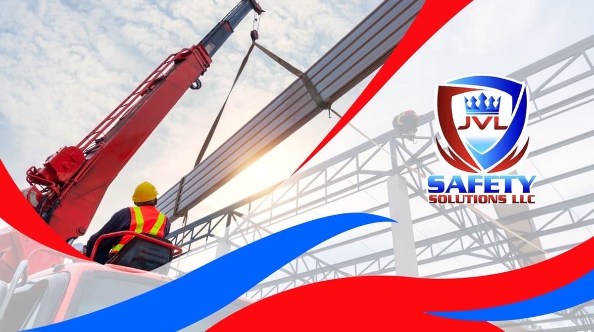 Safety professional working on crane